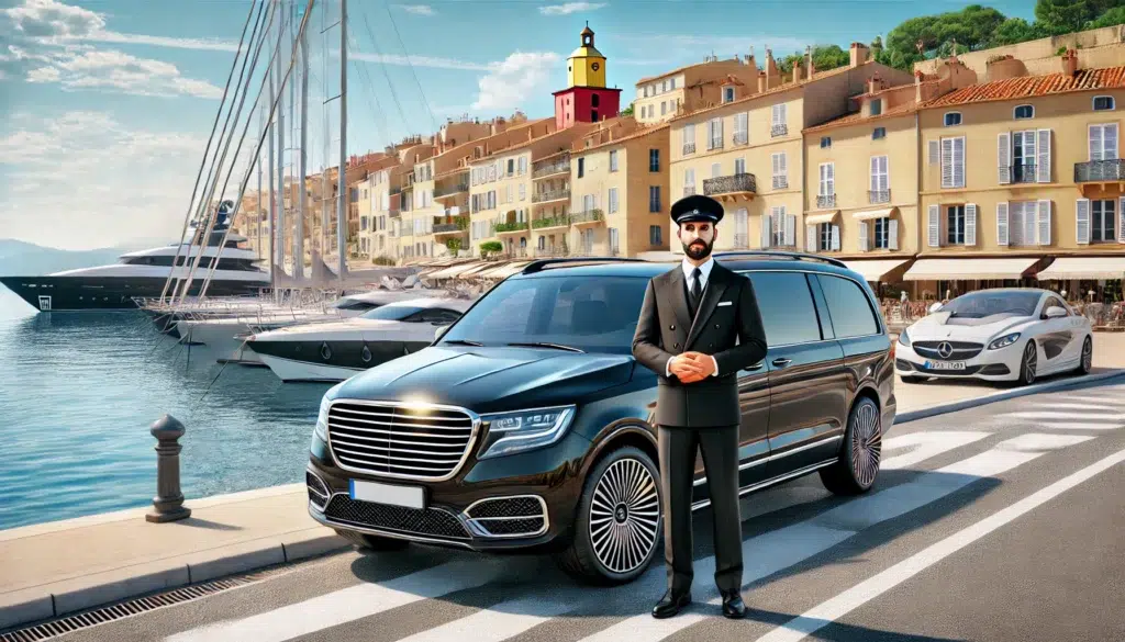 véhicule transport chauffeur saint tropez