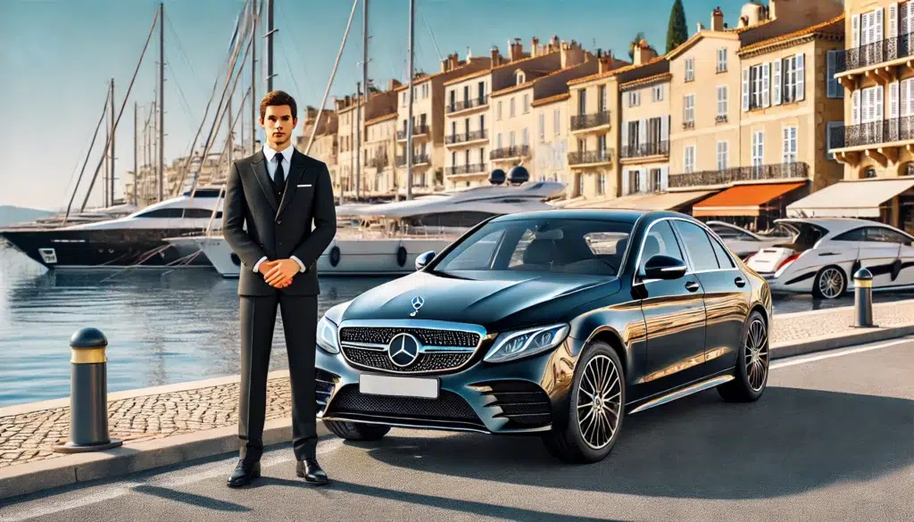 véhicule transport chauffeur saint tropez