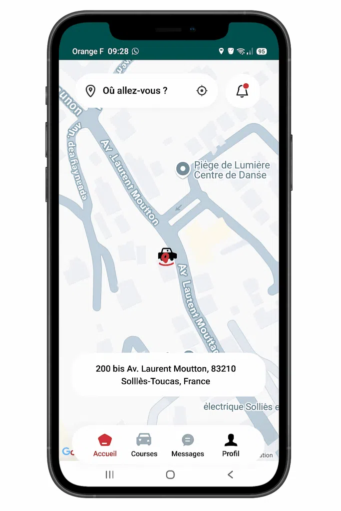 centrale reservation vtc var